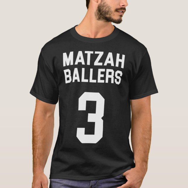 Matzah Ballers Jersey (Nobody Wants This Noah) T-Shirt (Front)