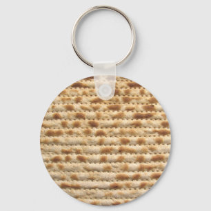 Matzah biscuit flatbread keychain