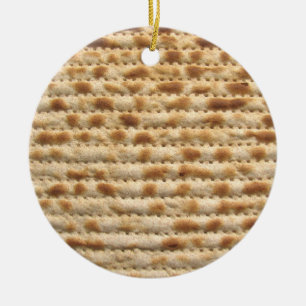 Matzah biscuit flatbread ornament / decoration