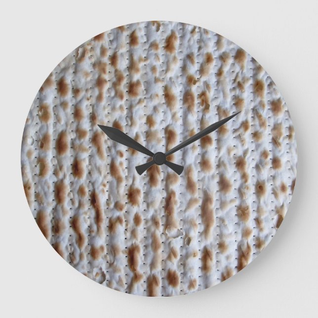 Matzah Clock - It's Time for Passover (Front)