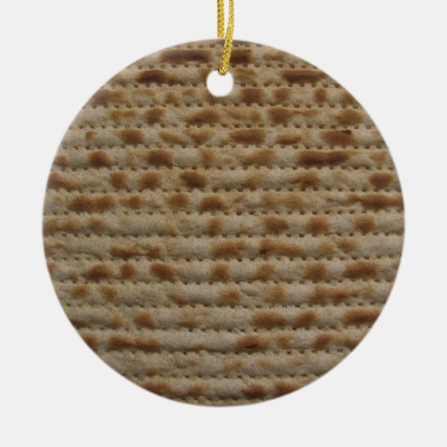 Matzah ornament/ decoration/ door hang ceramic ornament (Front)