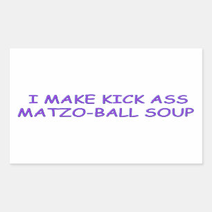 MATZO-BALL MASTER STICKER