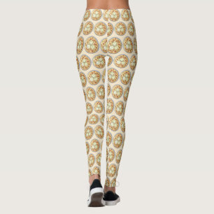 Matzo Matzah Ball Soup Jewish Cuisine Passover Leggings