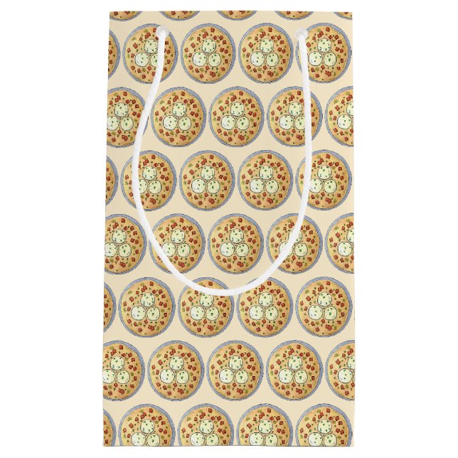 Matzo Matzah Ball Soup Jewish Cuisine Passover Small Gift Bag (Front)