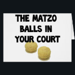 matzoh balls<br><div class="desc">Greeting Card Horizontal Template</div>