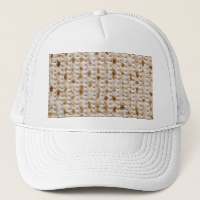 Matzoh Kippah Passover Pesach Seder Hat (Front)
