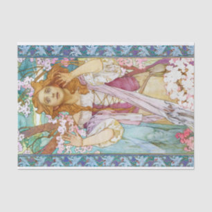 Maud Adams as Joan of Arc, Mucha Tissue Paper