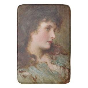 Maud (Elegant Female Portrait) Bath Mat