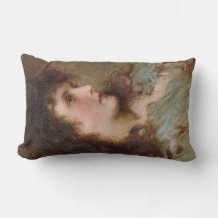 Maud (Elegant Female Portrait) Lumbar Pillow