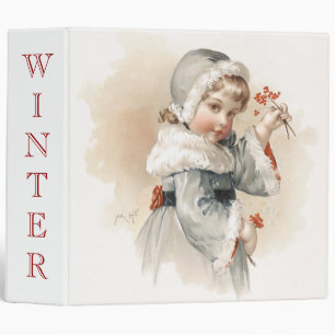 Maud Humphrey's Winter Girl Binder