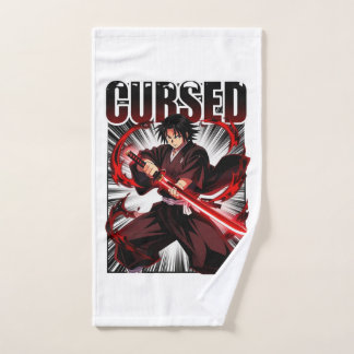 Maudit – Graphisme de guerrier katana de style ani