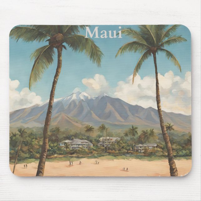 Maui (1) mouse pad (Front)
