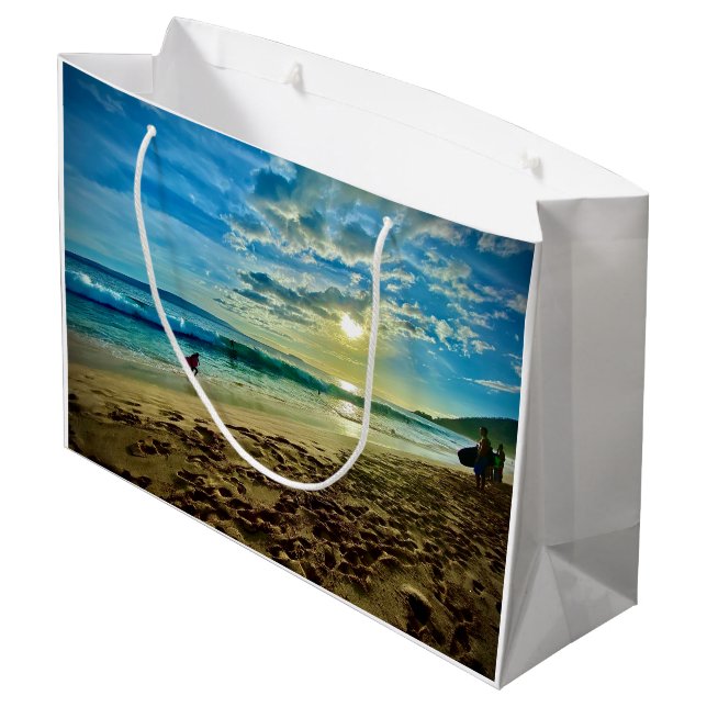 Maui Big Beach Gift Bag (Back Angled)