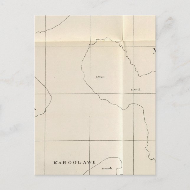 Maui County, Hawaii Postcard (Front)