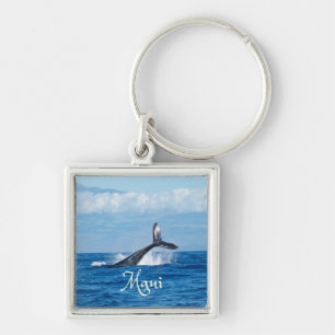 Maui Hawaii Ocean Whale Tail Keychain