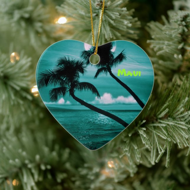 Maui Hawaii Ornament (Tree)