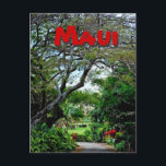 Maui Hawaii Postcard<br><div class="desc">Maui Tropical Plantation</div>