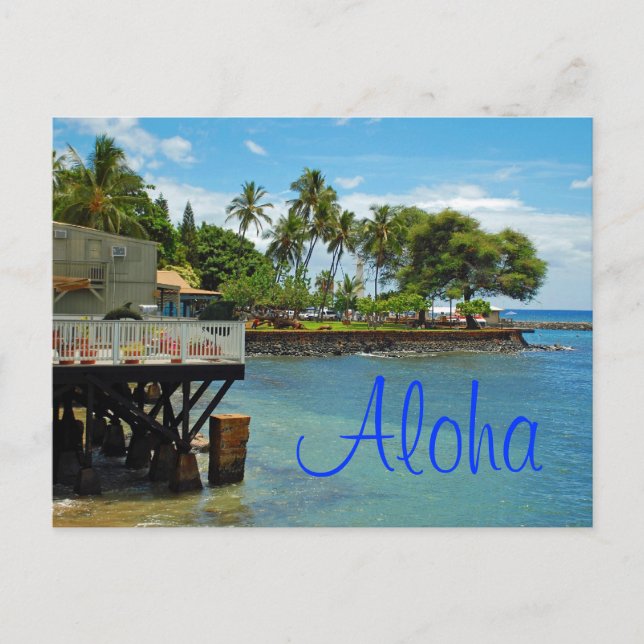 Maui Hawaii Postcard (Front)