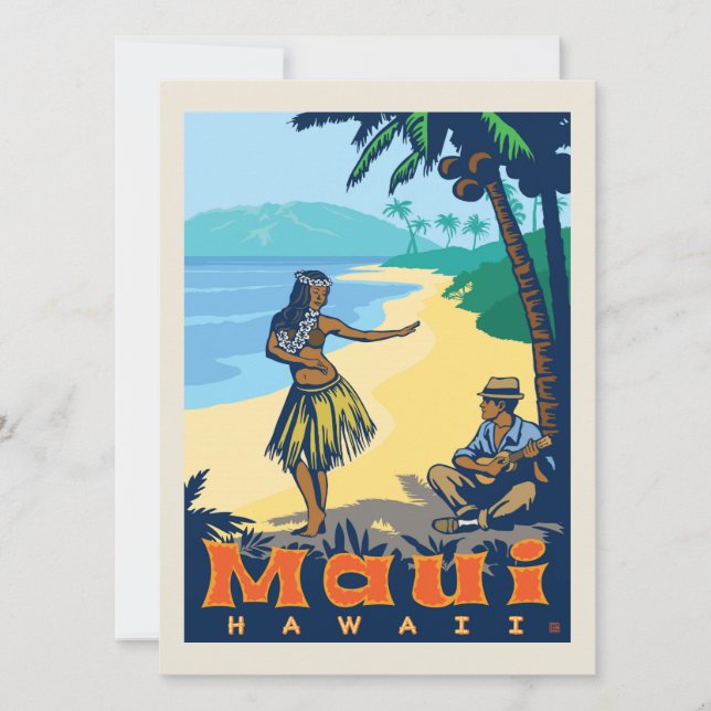 Maui, Hawaii | Save the Date - Photo (Front)