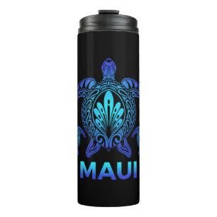 Maui Hawaii Sea Turtle Hawaiian Aloha Beach Thermal Tumbler