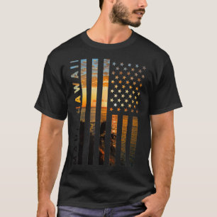 Maui Hawaii Tropical Beach Retro Maui HI Vintage S T-Shirt
