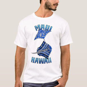 Maui Hawaii Vacation Tribal Stingray T-Shirt