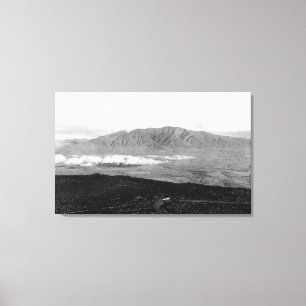 Maui, Hawaii - View from the Top of Haleakala Canvas Print