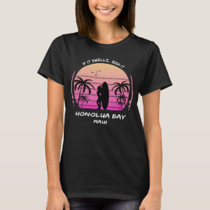 Maui Honolua Bay Surf Palms Hawaii Waikiki Sea Sou T-Shirt