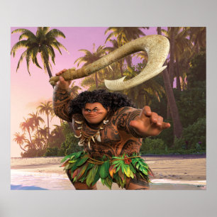 Maui Magical Hook Poster