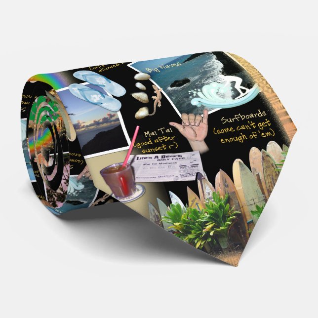 Maui Memories Tie (Rolled)