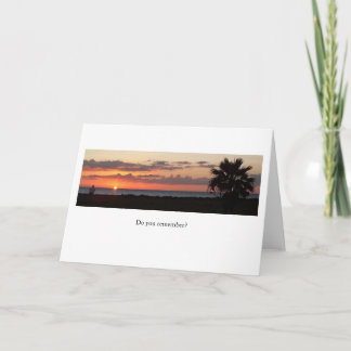 Maui New Year. Holiday Card