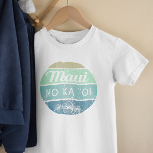 Maui No Ka Oi Vintage Typography Baby T-Shirt