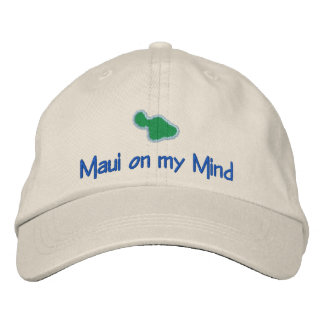 MAUI  on my mind Embroidered Hat