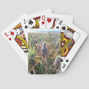 Maui Pineapple Farm  Playing Cards