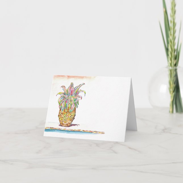 "Maui Pineapple" Greeting Card (Front)