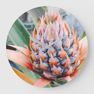 Maui Pineapple Hawaii  Large Clock