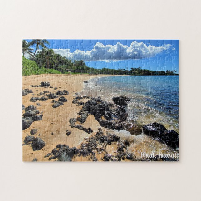 Maui South Shore Coastline Jigsaw Puzzle (Horizontal)