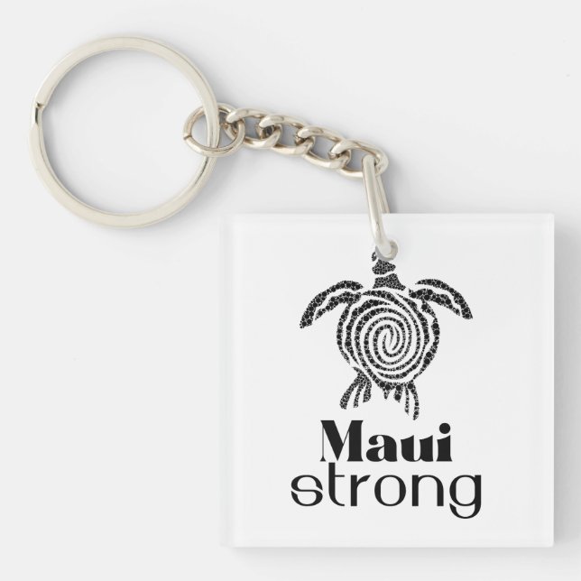 maui strong keychain (Front)