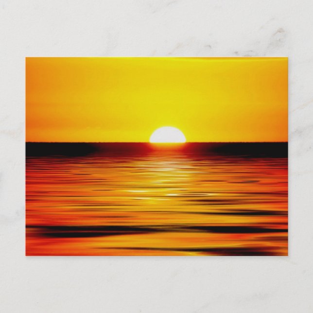 Maui Sunset postcard (Front)