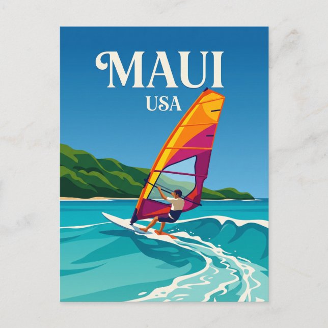 Maui USA Postcard (Front)