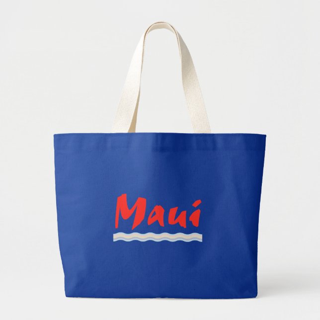 Maui Waves Beach bag (Front)