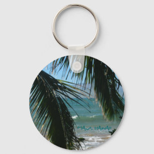 Maui's Tropical Beauty Keychain