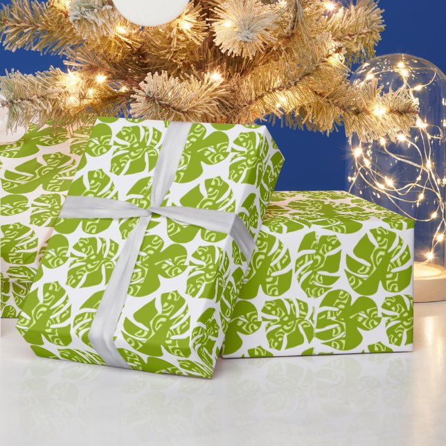 MAULI (green) Wrapping Paper (Holidays)
