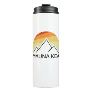 Mauna Kea Hawaii Retro Thermal Tumbler