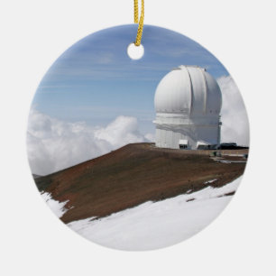 Mauna Kea Observatory Ceramic Ornament