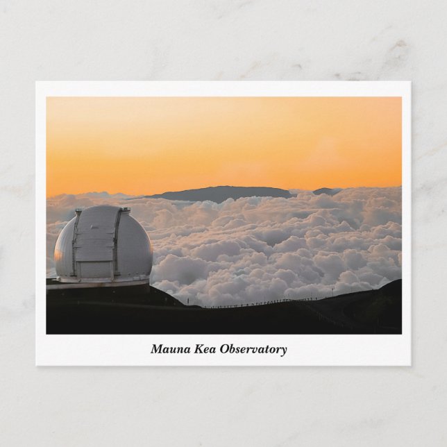 Mauna Kea Observatory Postcard (Front)