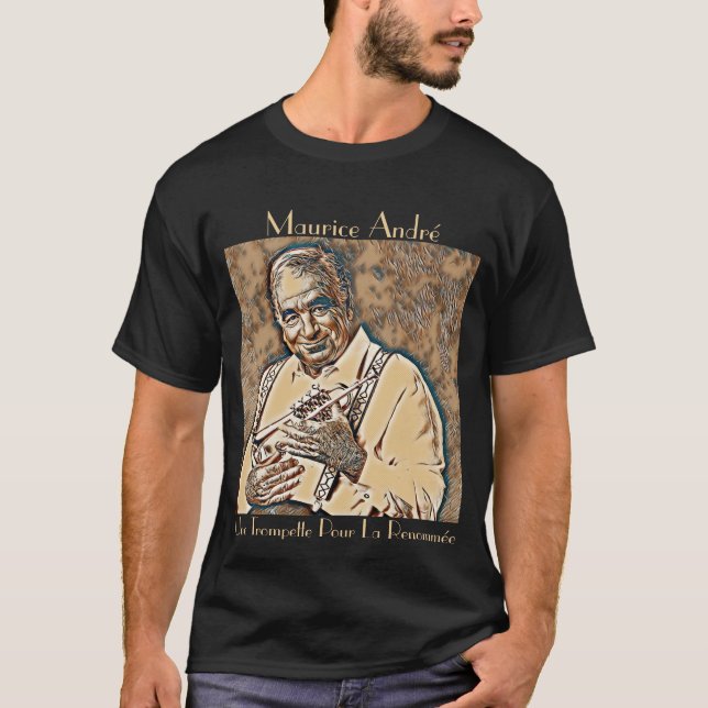 Maurice Andre Trumpet T-Shirt (Front)