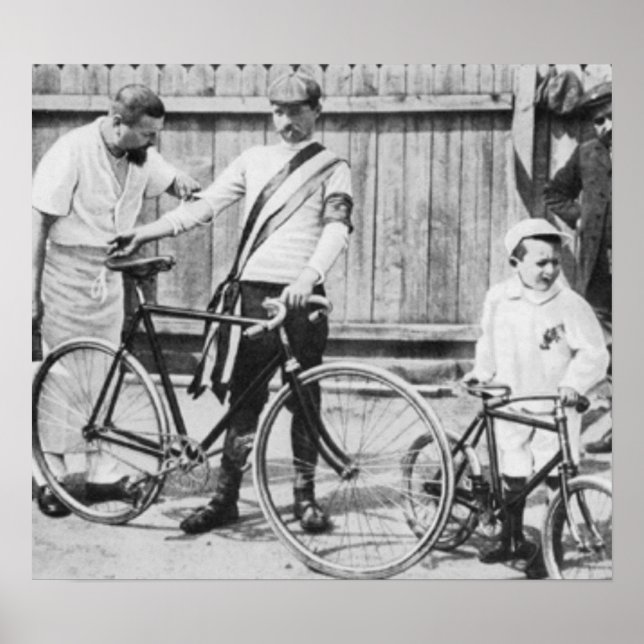 Maurice Garin 1903 Tour de France Winner Poster (Front)