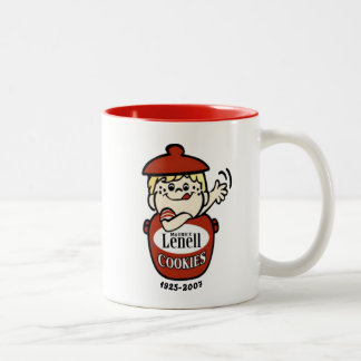 Maurice Lenell Cookies, Chicago, IL Two-Tone Coffee Mug