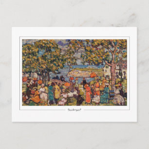 Maurice Prendergast #18 - Carte postale d'art fin